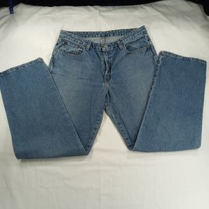 Polo Jeans Ralph Lauren Saturday Jean blue classic fit straight leg womens 12x32